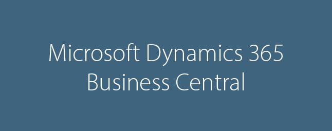 Microsoft Dynamics 365 Business Central