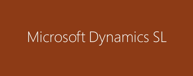 Microsoft Dynamics SL